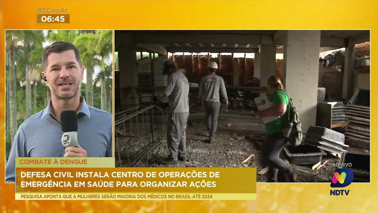 Dive/SC intensifica as ações contra a dengue no estado a partir desta terça-feira