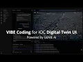Vibe Coding Dashboard UI for 3D Map Digital Twin in UNREAL Environment