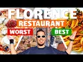 Eating in FLORENCE - Worst Best Restaurant in Florence
