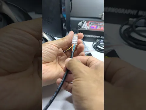 cómo ponchar un cable  RJ45 tipo B sin fallar en el intento