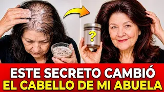 🔵ESTE SECRETO CAMBIÓ EL CABELLO DE MI ABUELA😱crece COMO LOCO A CUALQUIER EDAD!