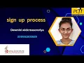 Web programming Java institute for advanced technology sign up Process task 02