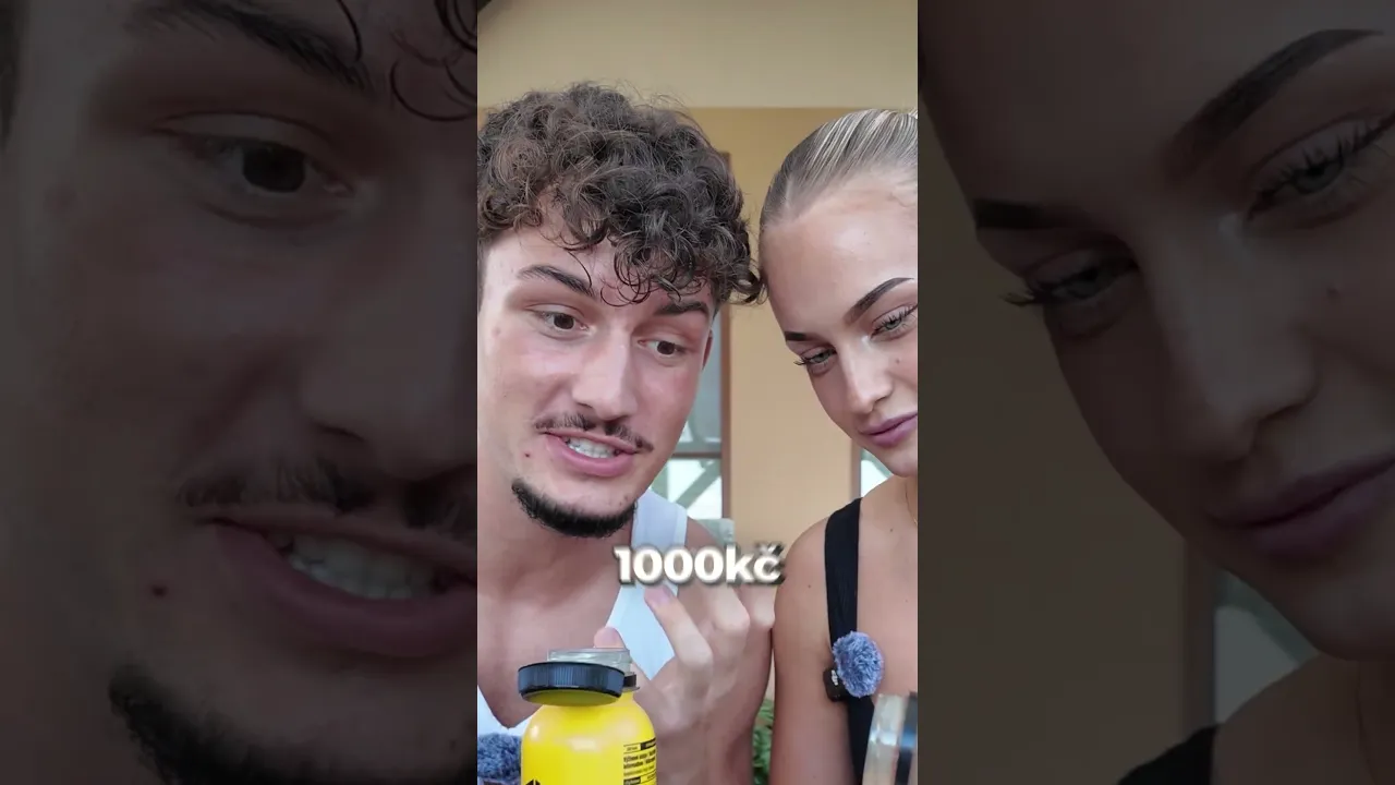 KDO PRVNÍ PŘELIJE SKLENIČKU PROHRÁVÁ!