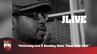 j live performing live u0026 breaking down 