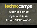 Python 101 - Session 1