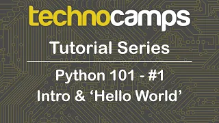 Python 101 - Session 1