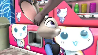 Chica loba devora a judy vore animation