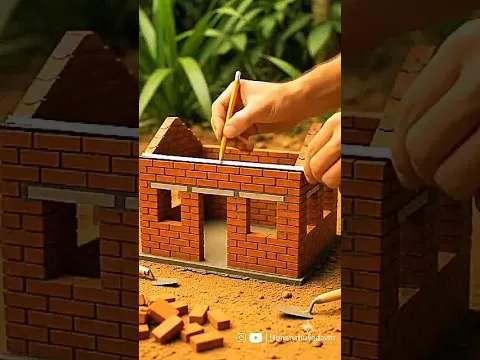 I Built a Tiny Farmhouse From Scratch! 😱🏡 | Miniature Construction Timelapse #minihouse