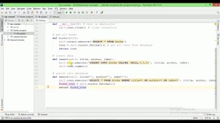 Python Tkinter based simple database project - part 2 update delete from database