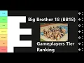 Download Lagu Big Brother 18 (BB18) Gameplayers Tier Ranking