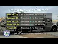 Upper Darby Township Trash Recycling Collection Schedule week of Jan 26 2026 UPDATED