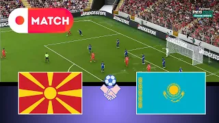 NORTH MACEDONIA vs KAZAKHSTAN | World Cup Qualifying Simulation 2025 | PES 21 eFootball Gameplay