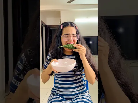 Karela Eating Challenge 😂 #priyalkukreja #shorts #ytshorts