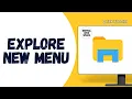 How To Use The New File Explorer Context Menu Features