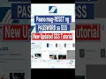 How to Reset Password in SSS New updated Tutorial November 2024