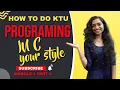 KTU Programming in C ECT 102 Module 1 Part 4