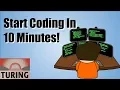 Basics of Turing Input text and output responses