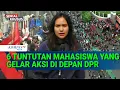 Download Lagu Demo Panas Mahasiswa di DPR, Ini Tuntutannya