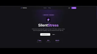 SilentStress dev IP STRESSER WEBSITE BOOTER 2026 SLAMMING WEBSITE