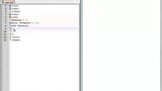 PHP Lesson 17 The While Loop in PHP