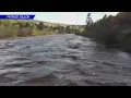 Animas River overflows banks in Durango threatening homes