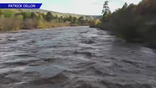 Animas River overflows banks in Durango threatening homes