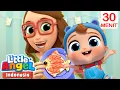 Aku Suka Makan Buah🍎🍊🍉 | Little Angel Bahasa Indonesia | Kartun dan Lagu Anak