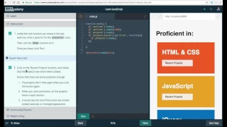 Learn Javascript show Javascript and the DOM Codecademy