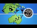 Why does the north get more total eclipses