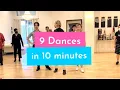 Download Lagu 🔥9 DANCES in 10 MINUTES 🔥Learn in this Ballroom Dance Course more then in your Entire Life! BASICS