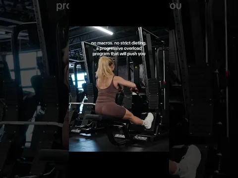 train with me - link is in description 🤗