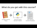 Python for Data Structures Algorithms and Interviews 001 Course Introduction
