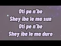 Burna Boy - Cloak & Dagger (Lyrics) ft. J Hus