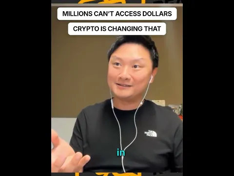 Crypto gives access to dollars to millions, here's how 👆