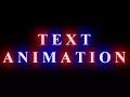 Blinking text with Neon effects