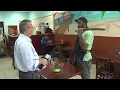 Dirty Dining Restaurant owner walks out of kitchen with machete