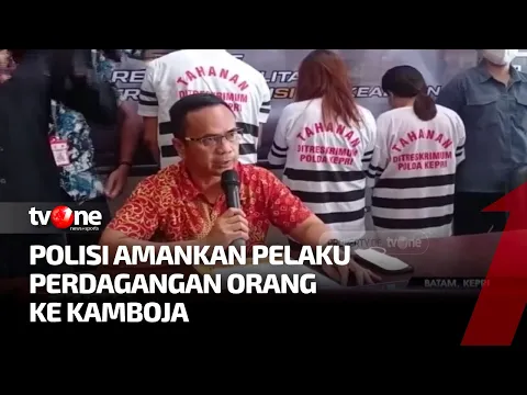 Pelaku Perdagangan Orang ke Kamboja Ditangkap Polisi