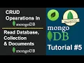 MongoDB Tutorial - CRUD Operations Read Database Collection and Documents in MongoDB