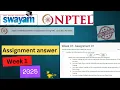 NPTEL Week 1 Object-Oriented System Development with UML Java Patterns - 2025 Assignment