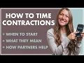 Timing Contractions WHAT Are They WHEN To Start Timing HOW Can Partners Help