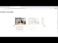 Card Slider Using Slick Only HTML CSS