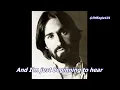 The Sand And The Foam (Lyrics) Dan Fogelberg