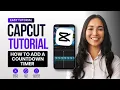 How to Add a Countdown Timer in CapCut PC 2026 Guide