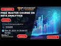 Free Master Webinar Session on Data Analytics - SQL