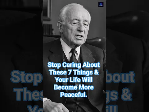 Stop Caring About These 7 Things & Your Life Will Become More Peaceful. #shorts  #psychology