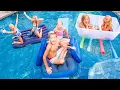 Download TWINS vs TWINS - LAST twin TO SINK WINS! CHALLENGE!!! mp4 3gp mp3 videos - waplic