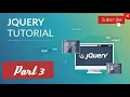 Jquery Tutorial For Beginners Part 3