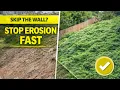 Stop Hillside Erosion WITHOUT a Retaining Wall Step-by-Step