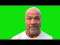 Kurt Angle 1000 Yard Stare Meme Green Screen Template