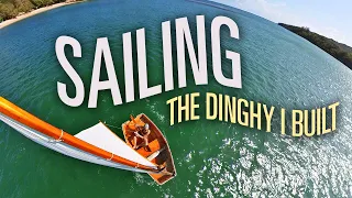 WOOHOO! Sailing my Chesapeake Light Craft Eastport Pram